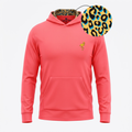 AMW.Neon Leopard Performance Hoodie | Lightweight Unisex Moisture-Wicking Athletic Hoodie
