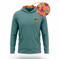 AMW.Peach Bellini Performance Hoodie | Lightweight Unisex Moisture-Wicking Athletic Hoodie