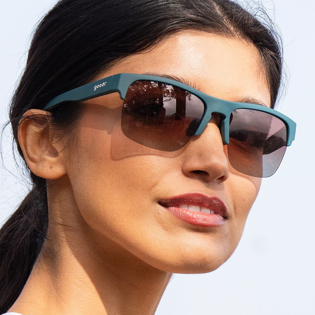"Lawn Mower Drag Race" Flex G Polarized Sunglasses