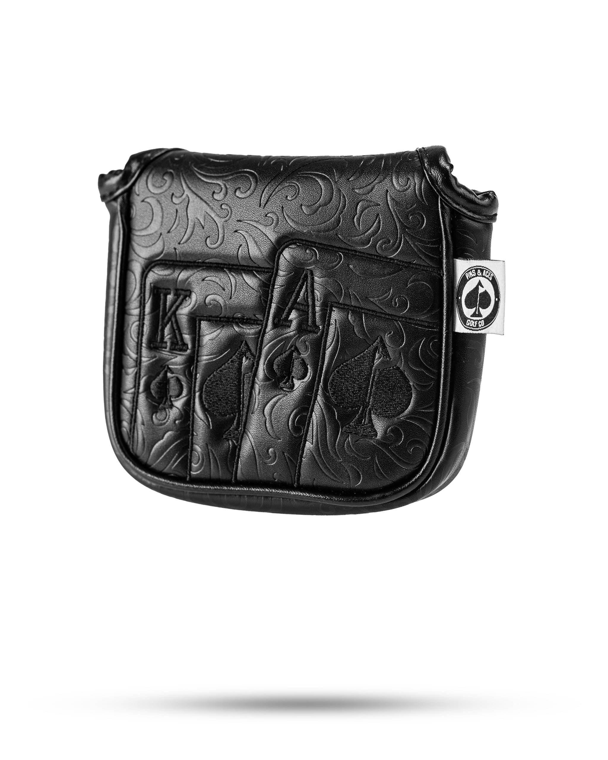 3.Blackout Ace of Spades - Mallet Putter Cover