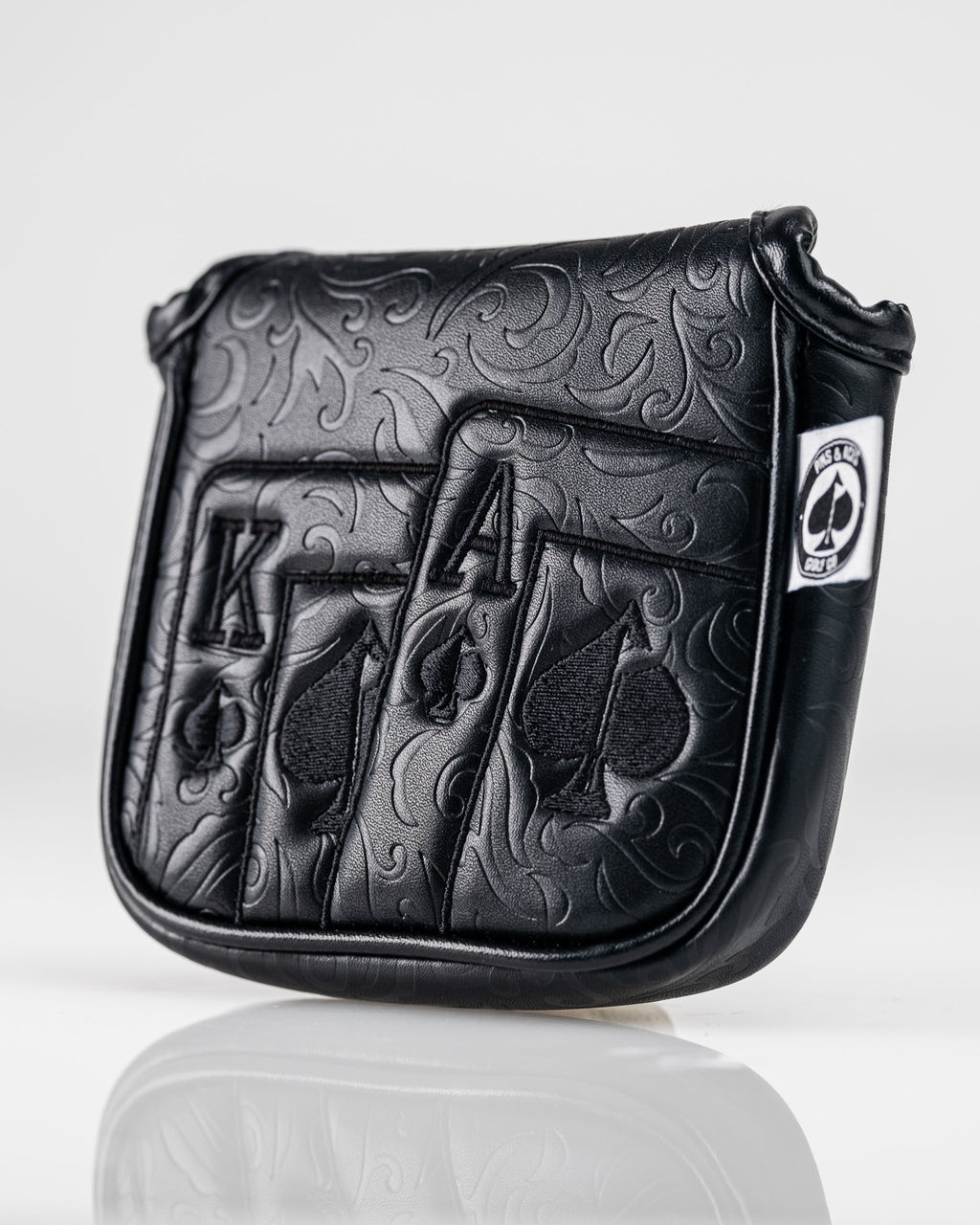 3.Blackout Ace of Spades - Mallet Putter Cover