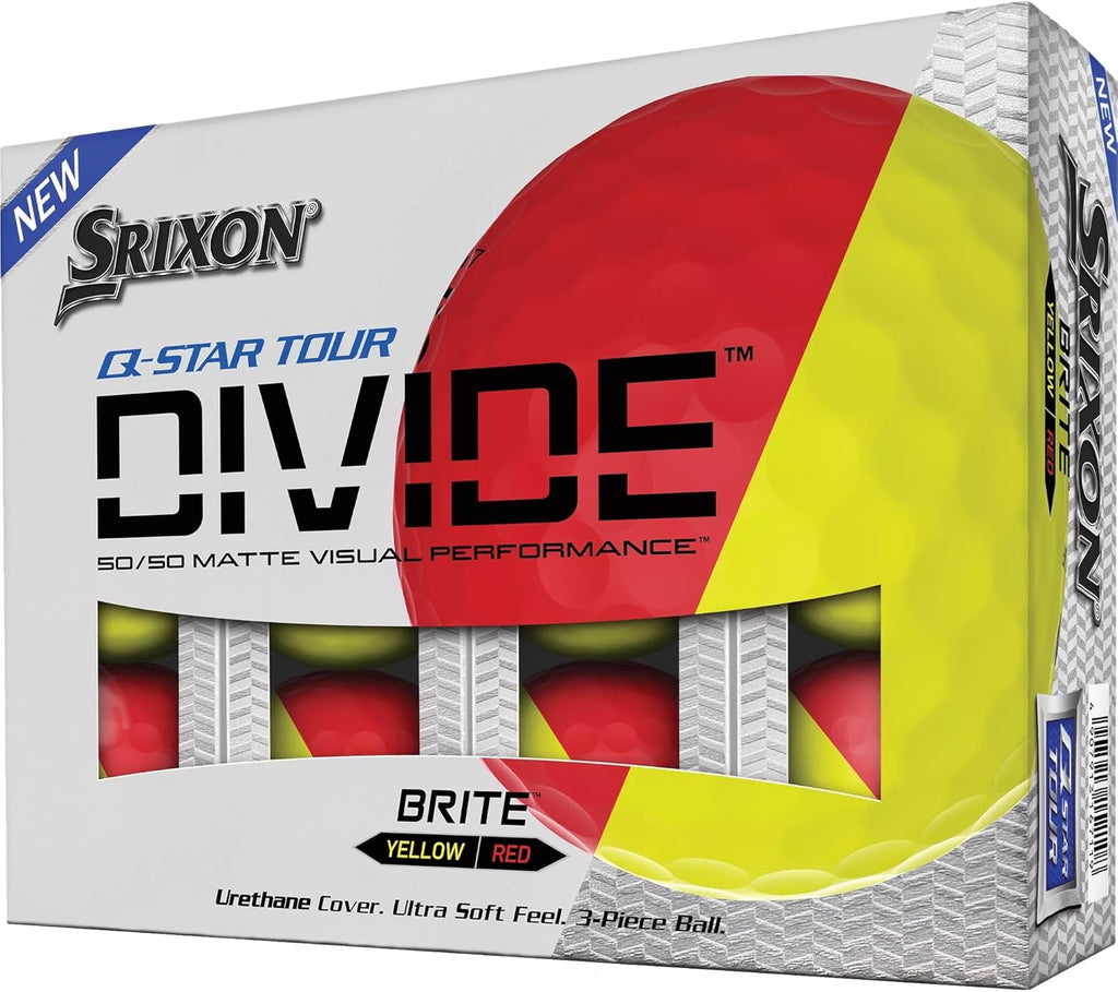 Srixon Q-Star Tour Divide Golf Balls (Prior Generation)