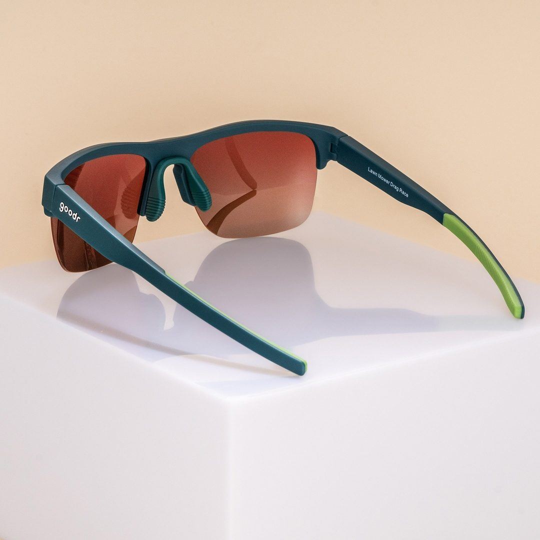 "Lawn Mower Drag Race" Flex G Polarized Sunglasses