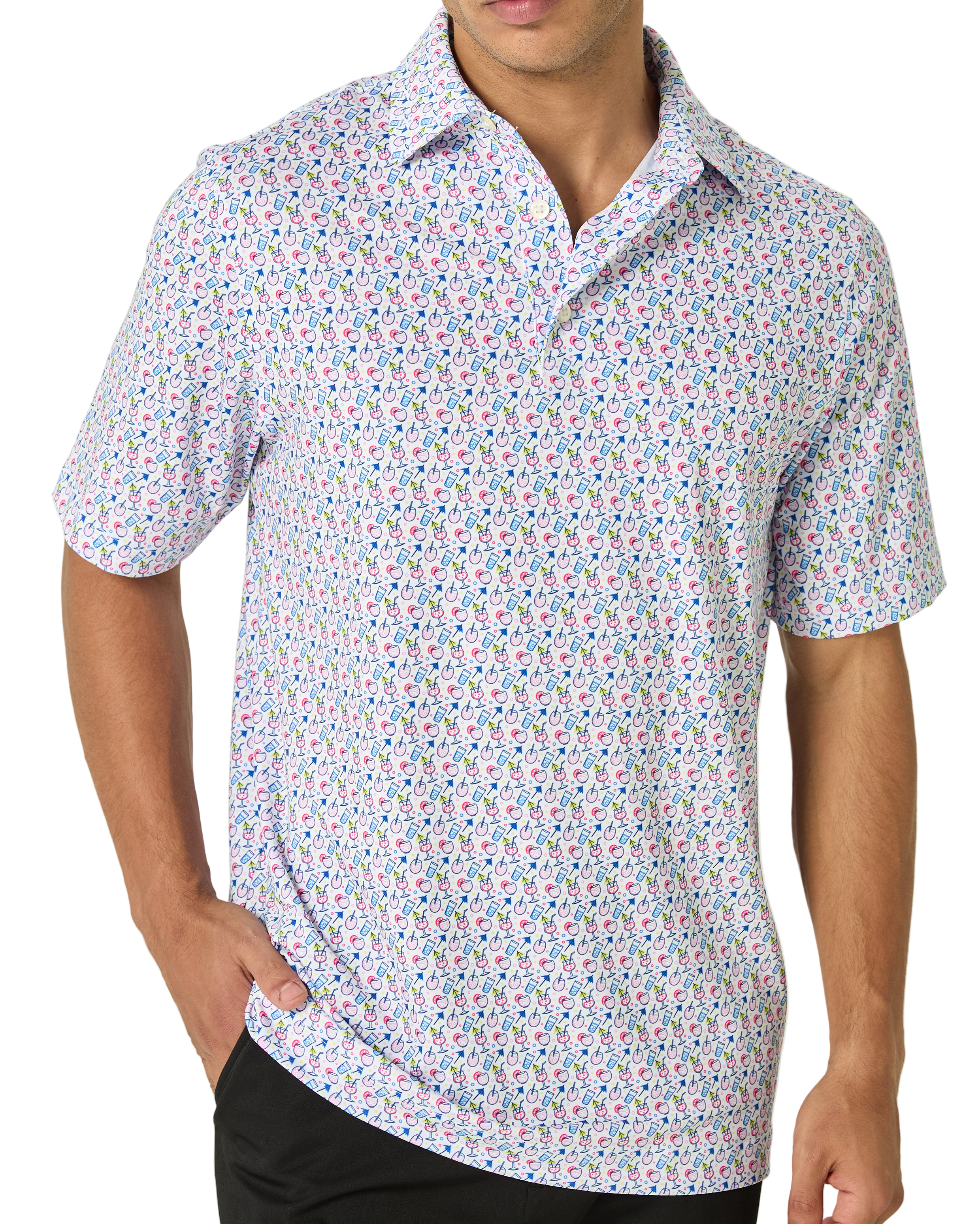 7.It's 5 O'clock Somewhere Men's Polo