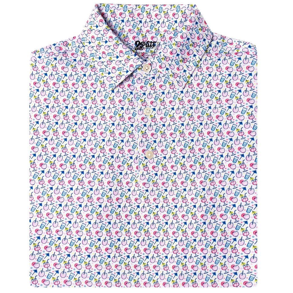 7.It's 5 O'clock Somewhere Men's Polo