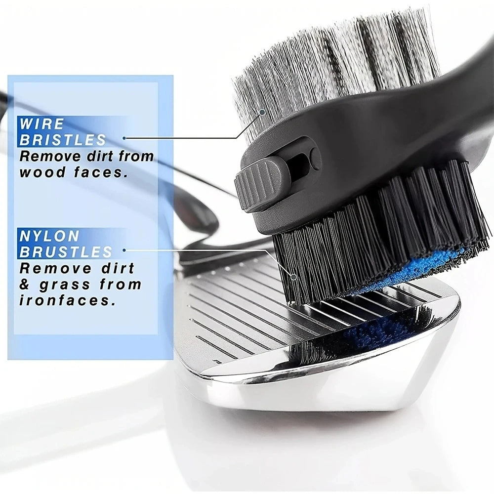 Golf Cleaning Brushes, Durable Club Cleaning Tools, Lightweight Golf Club Cleaners, Golf Accessories