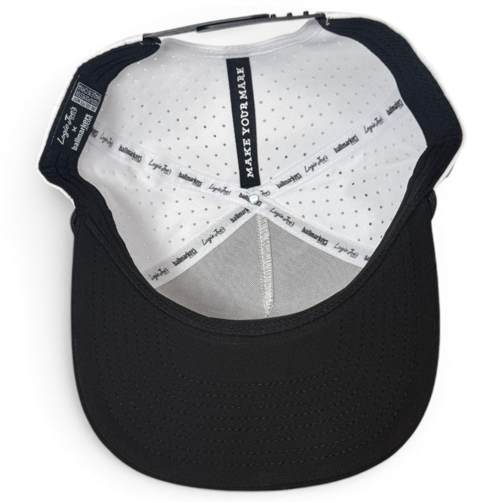 7.1Albatross Golf Hat | Snapback Cap | Built-in Magnetic Ball Marker Holder + Marker Included | Adjustable | Bird
