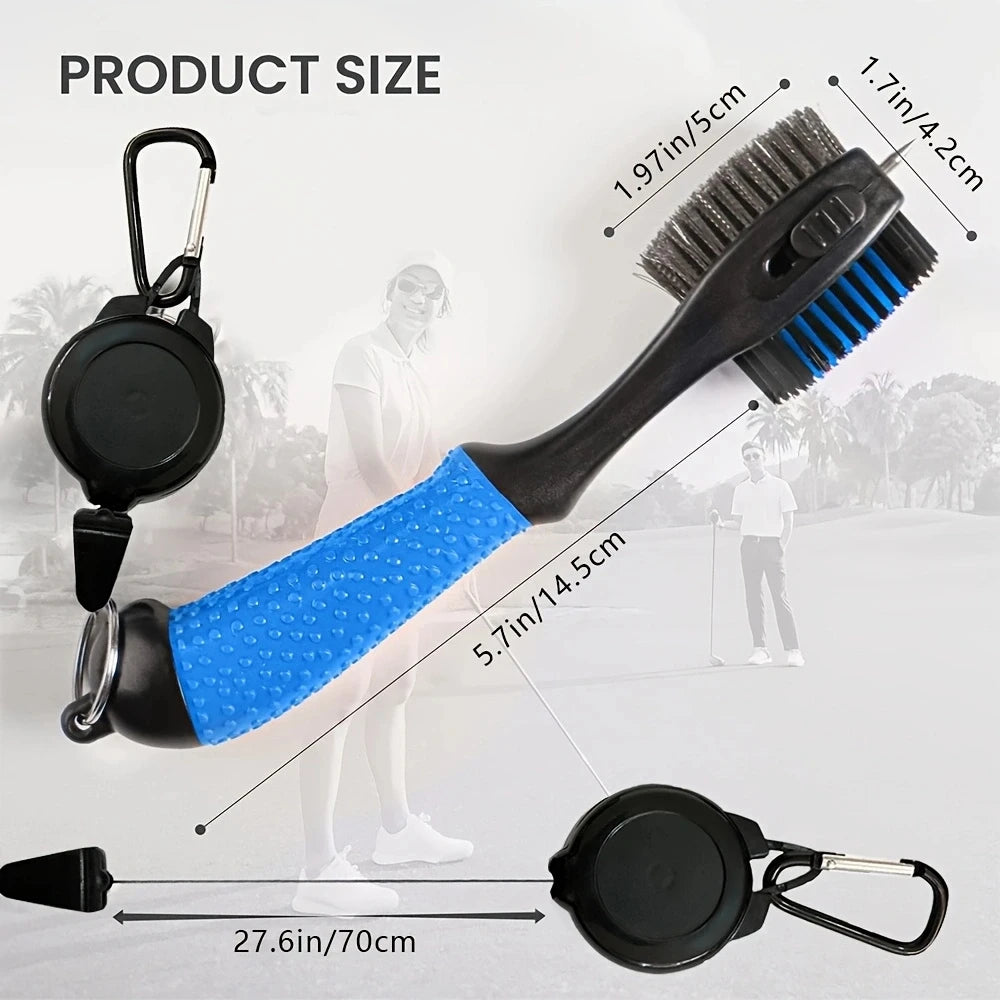 Golf Cleaning Brushes, Durable Club Cleaning Tools, Lightweight Golf Club Cleaners, Golf Accessories
