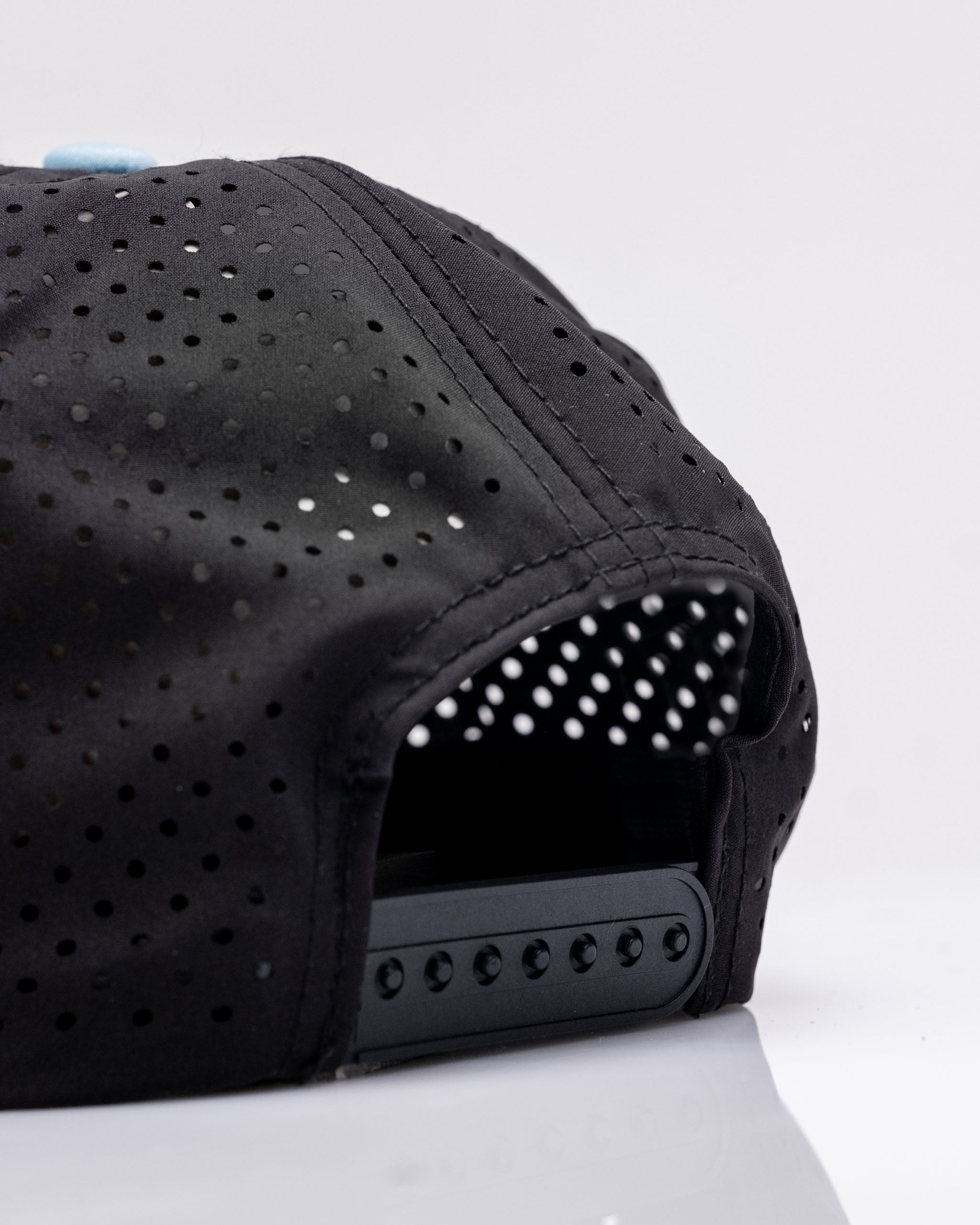 A.Black Cock Black - Perforated Rope Hat