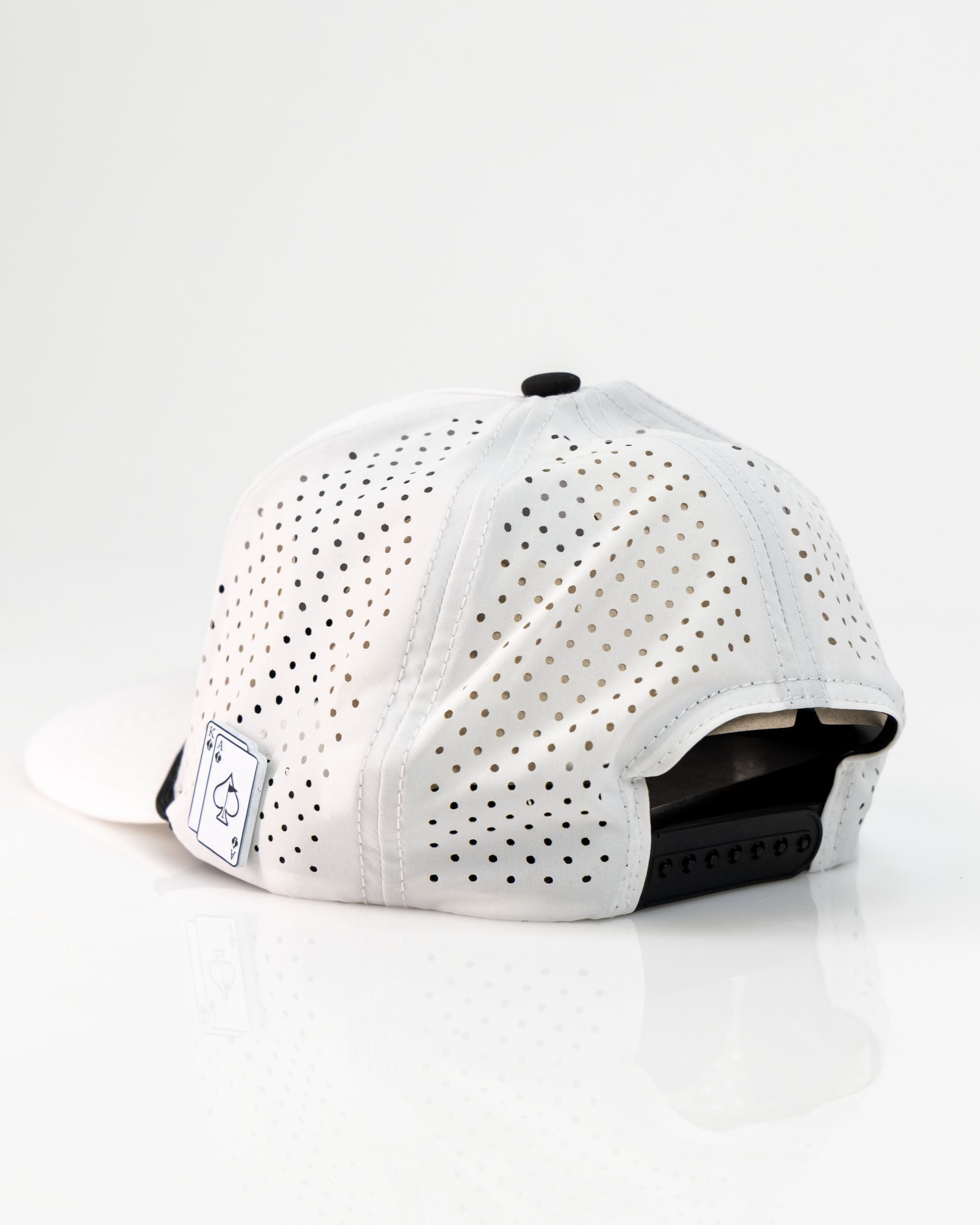 A.Ace/King White - Perforated Rope Hat