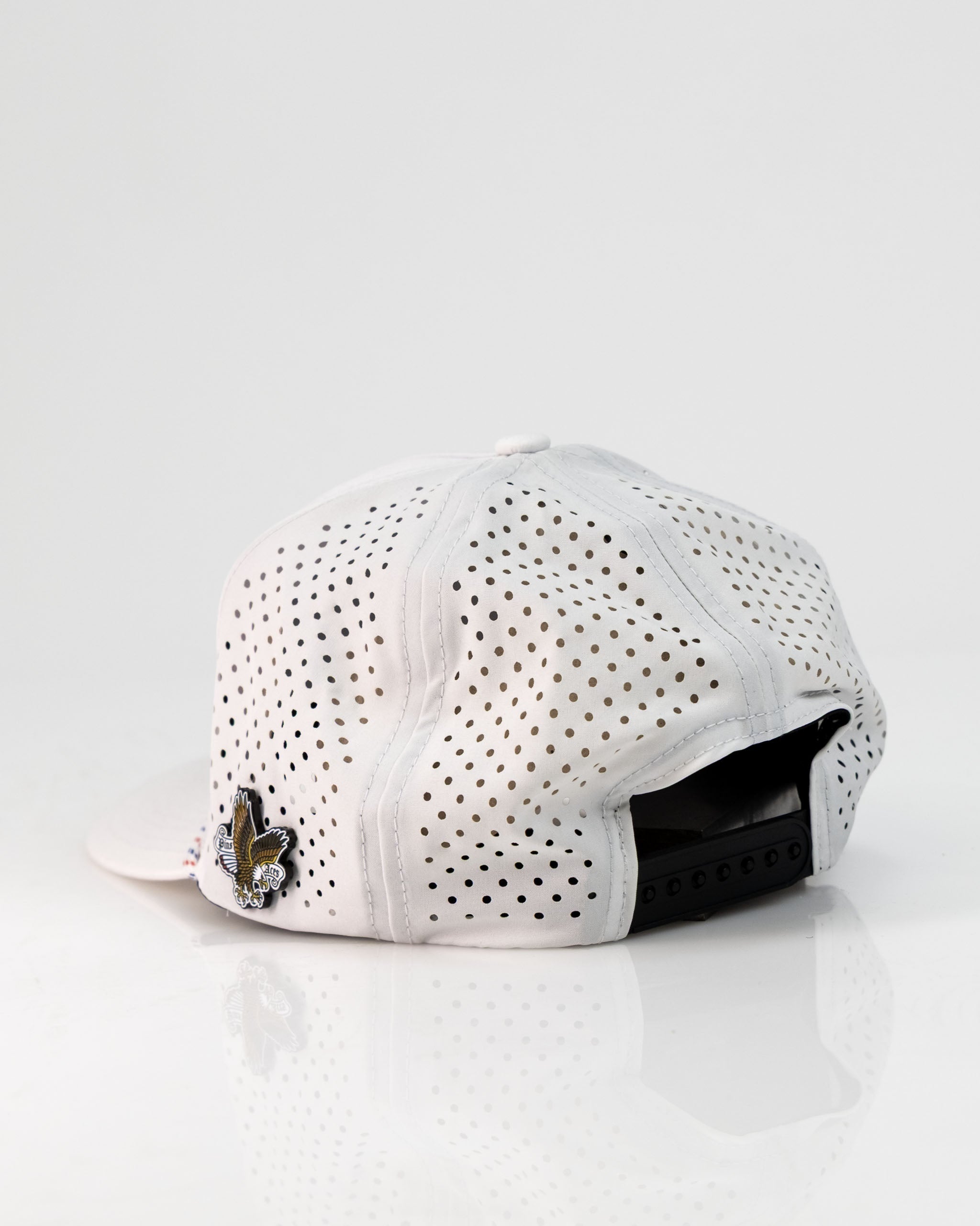 7.1P/AFreedom Eagle White - Perforated Rope Hat