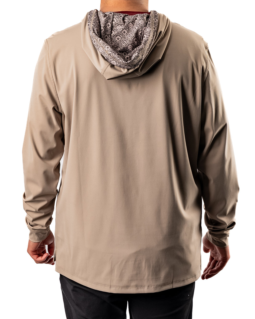 AM1.Performance Golf Hoodie - Big Blind Ash