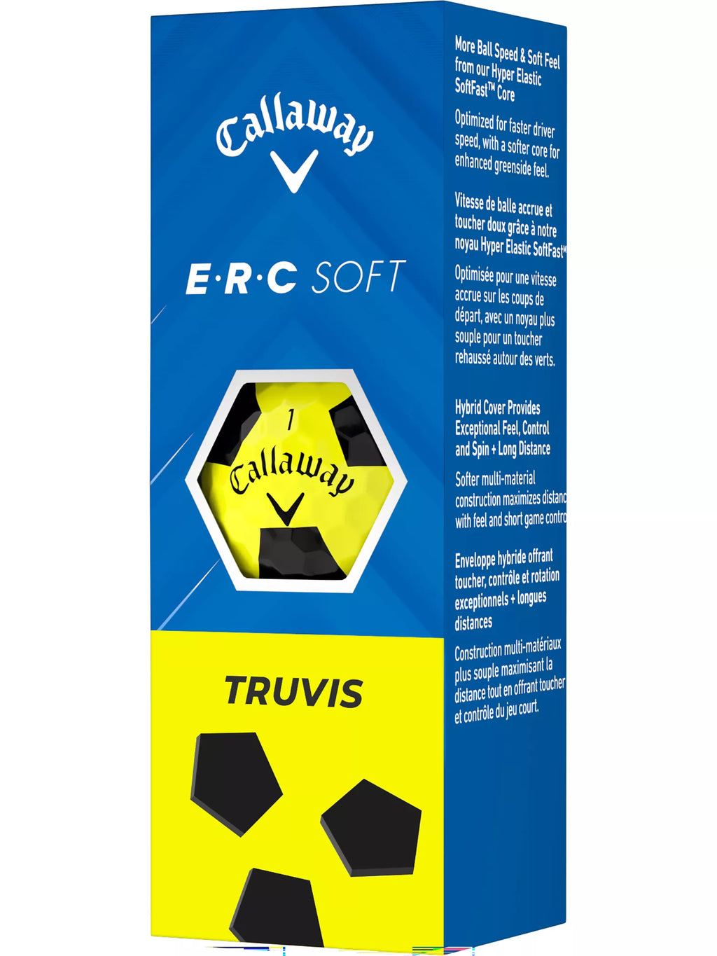 C1.Callaway 2025 ERC Soft Truvis Golf Balls