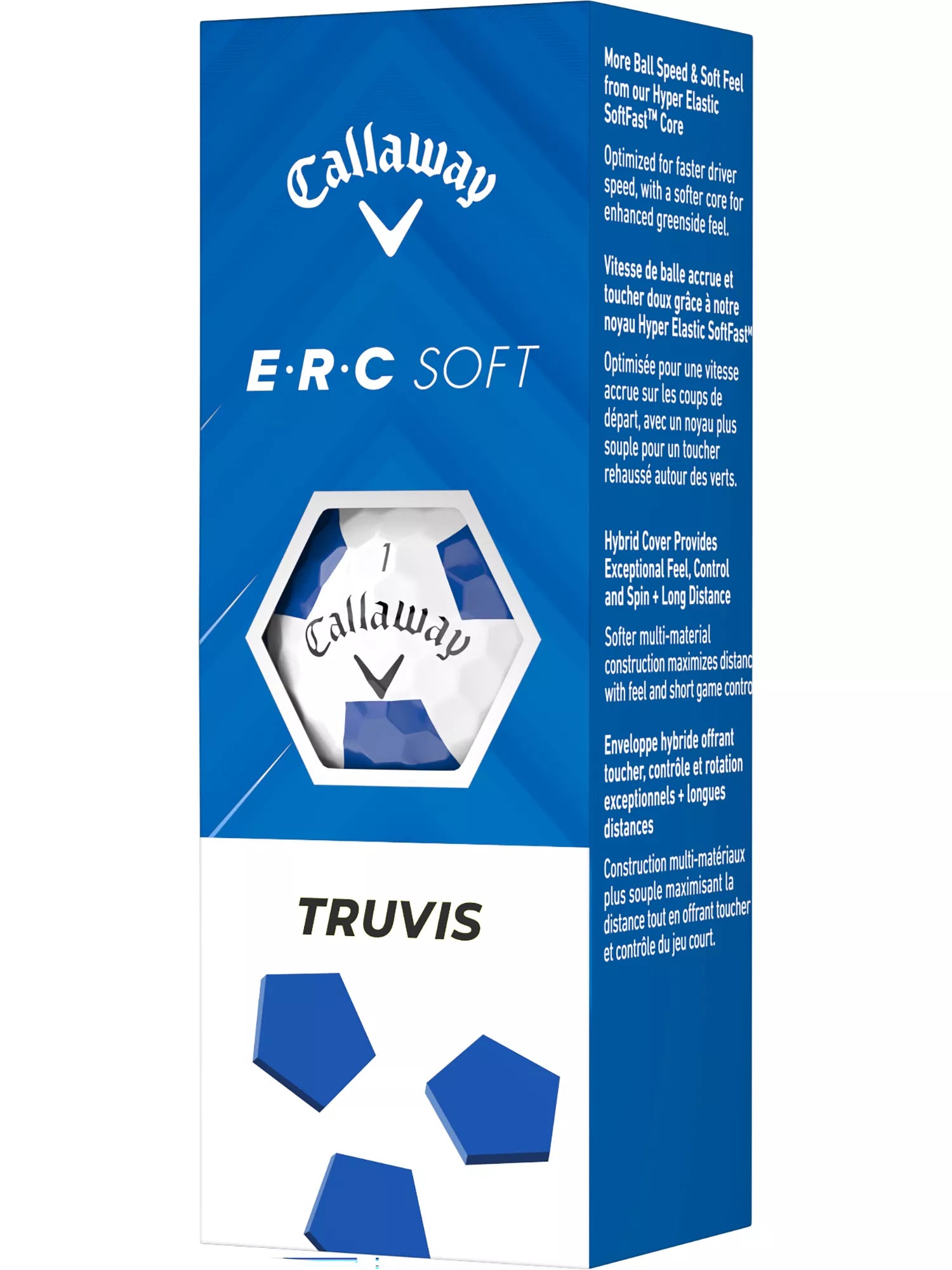 C1.Callaway 2025 ERC Soft Truvis Golf Balls