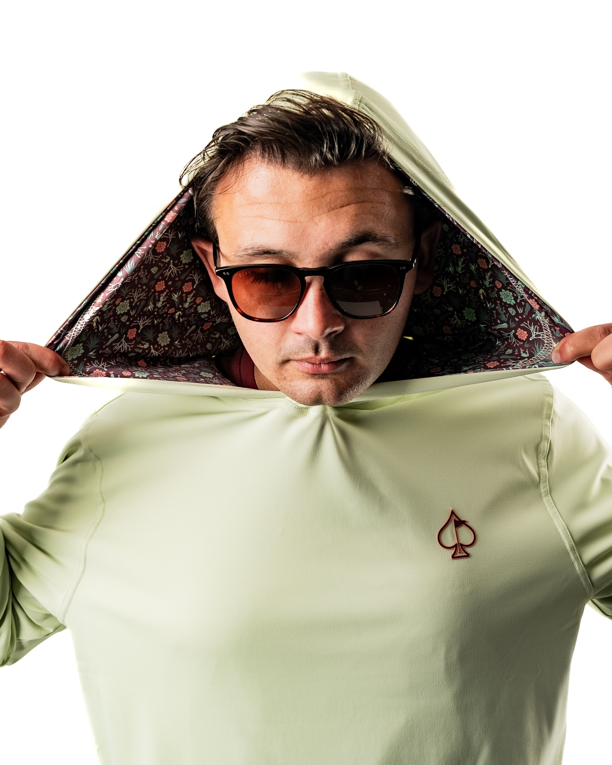 7. Performance Golf Hoodie - Desert Sage