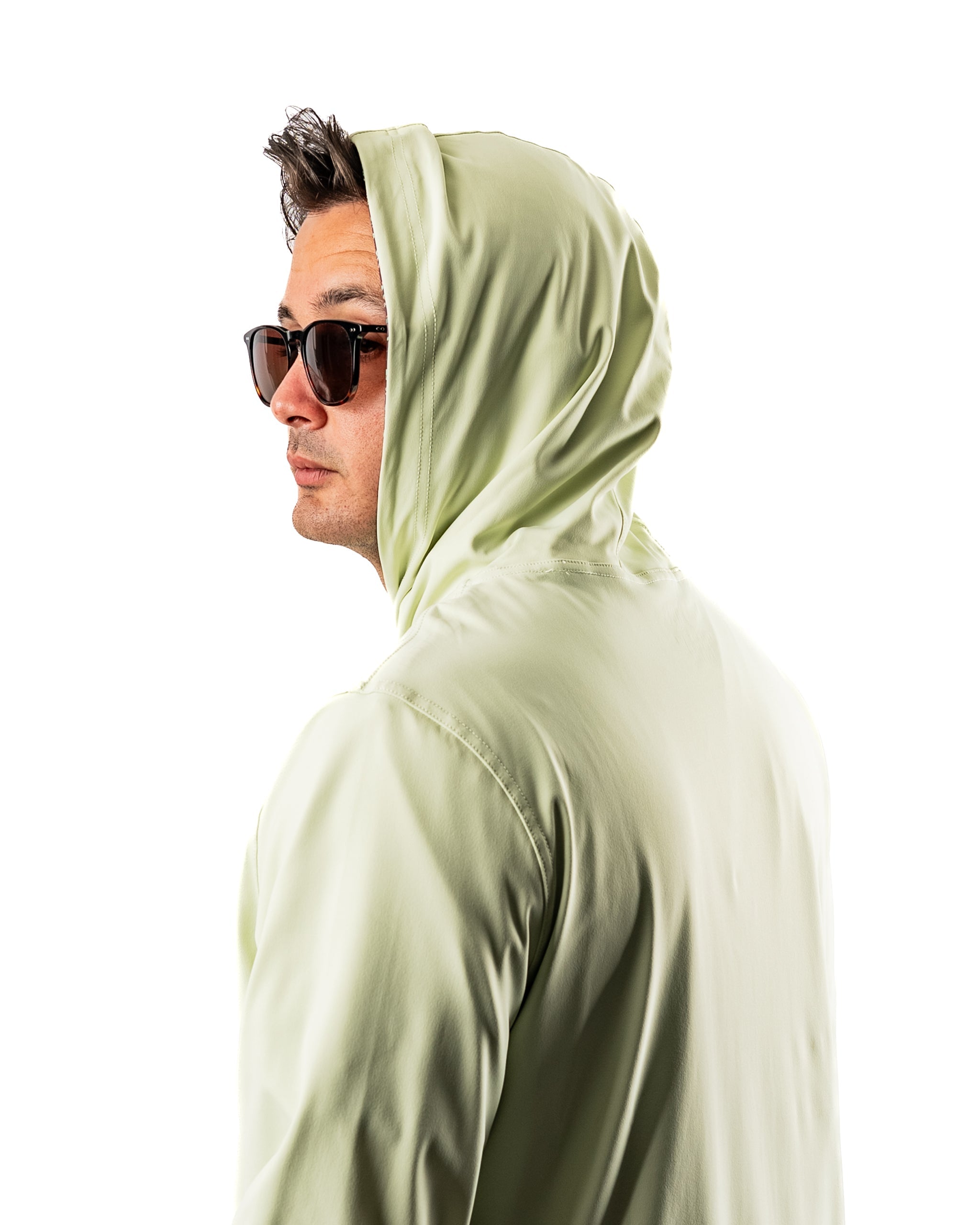 7. Performance Golf Hoodie - Desert Sage