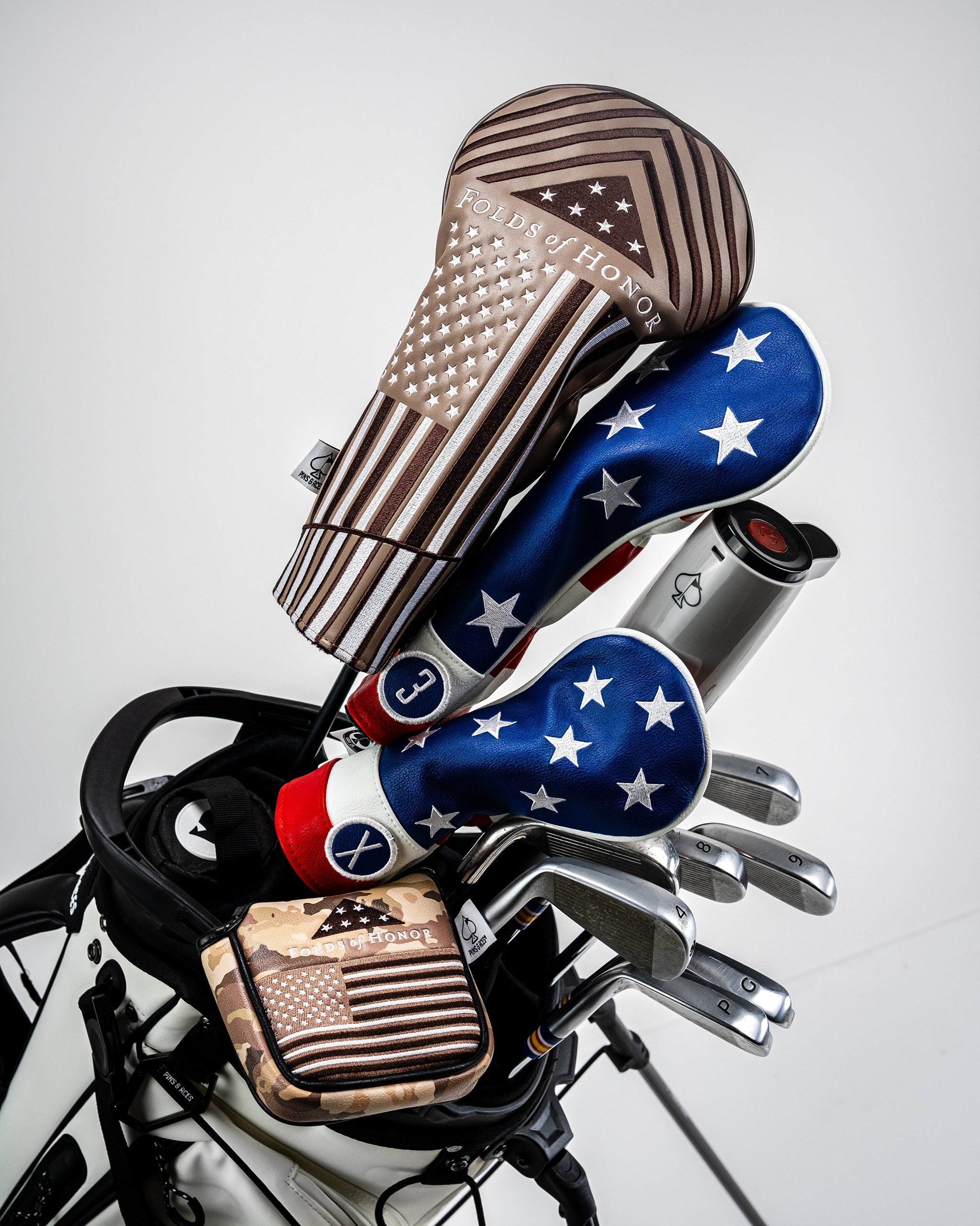 BC.Folds of Honor 2.0 - Mallet Putter Cover