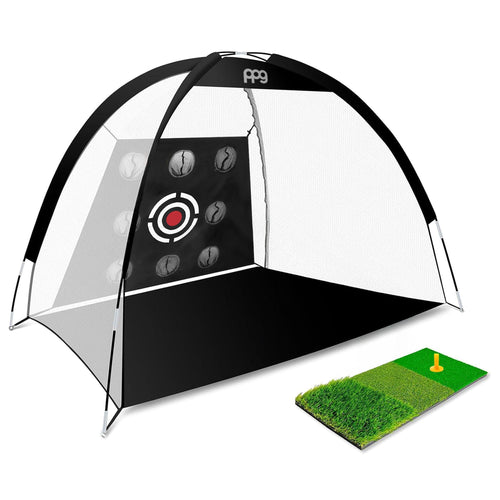 1.Full Swing Golf Driving Net with Nine Shot Shape Targets