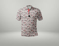 AM.Men's Fossil Fairway Golf Polo | Performance Stretch Golf Shirt | Moisture-Wicking Athletic Polo
