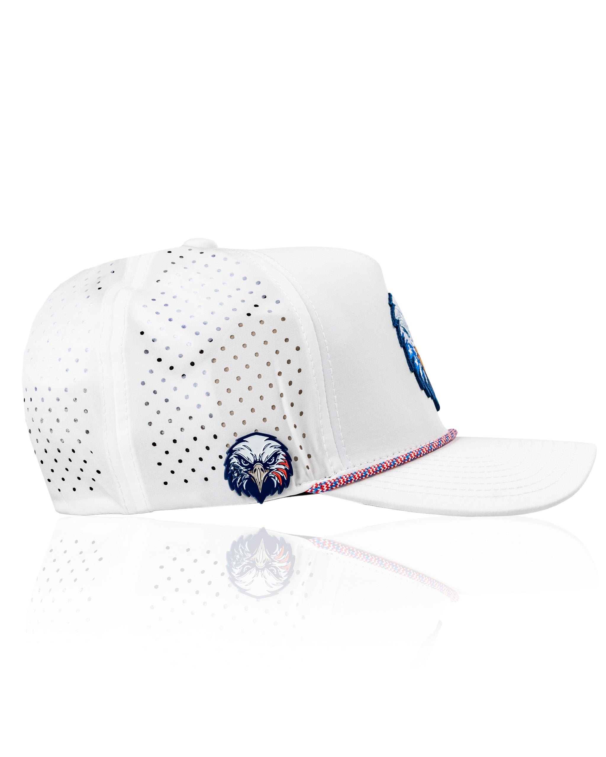 A.Perforated Rope Hat - Independence Eagle