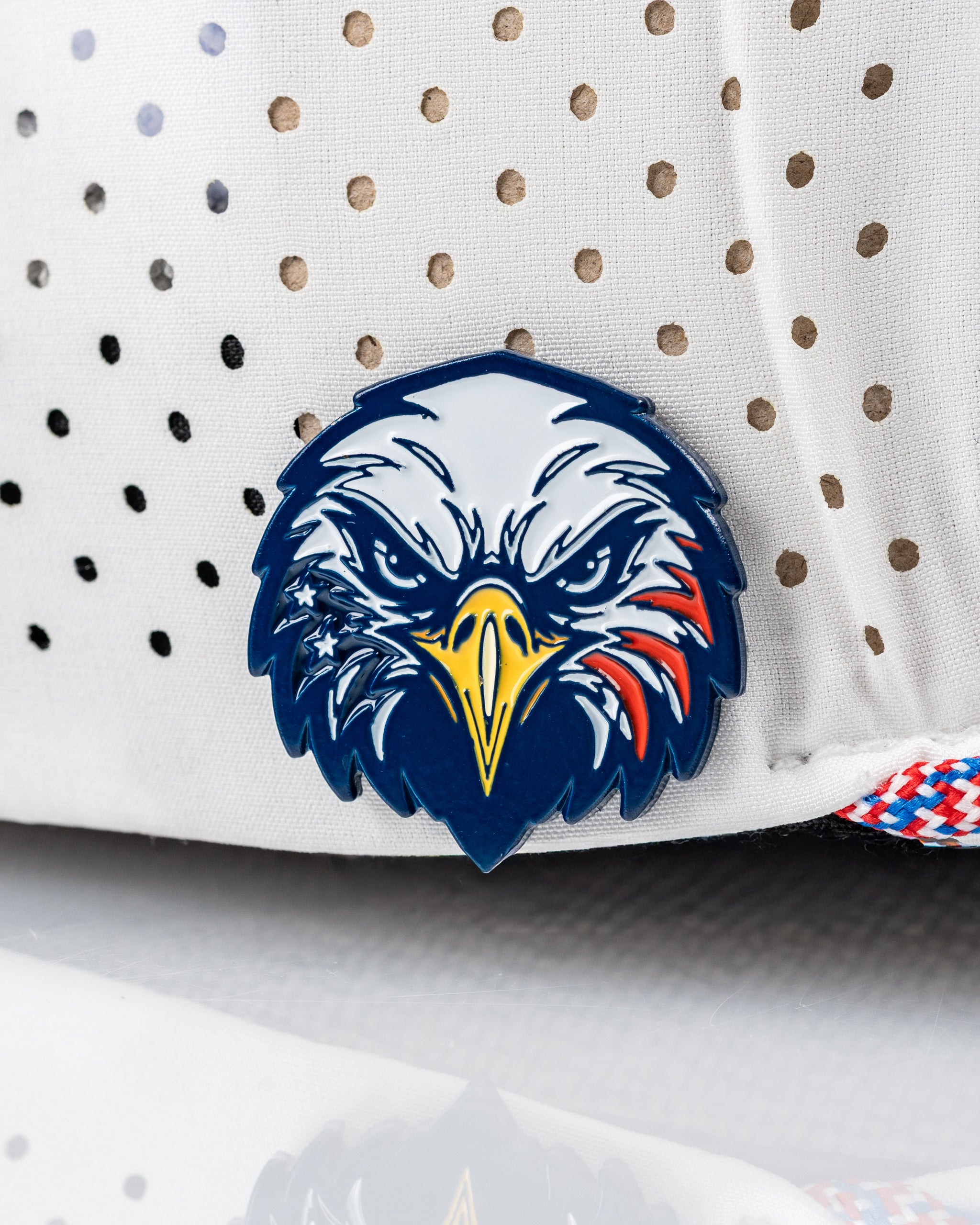 A.Perforated Rope Hat - Independence Eagle