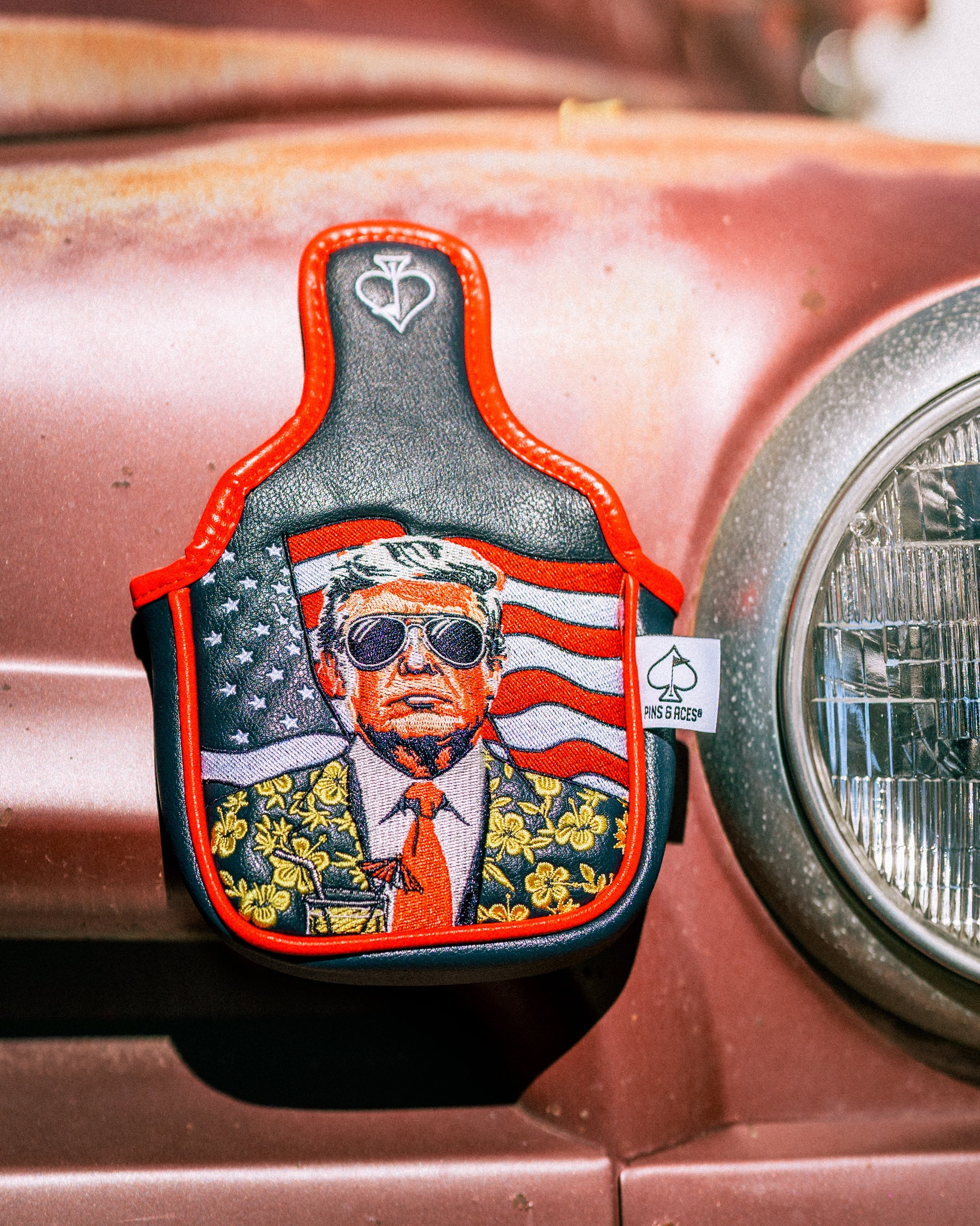 BC.Trump - Gulf of America - Mallet Putter Cover
