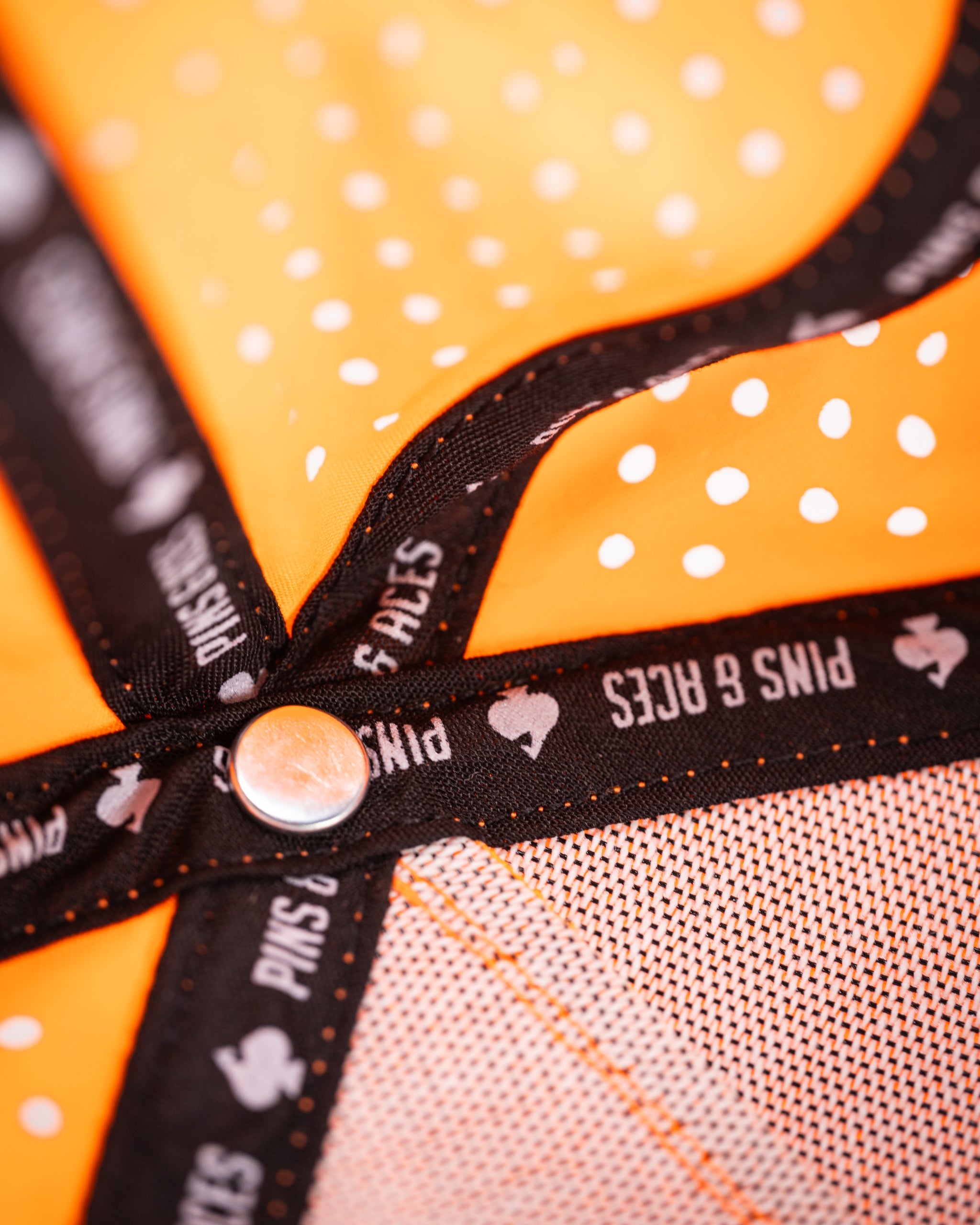 A.Perforated Rope Hat - Highlighter Orange