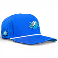7.1.1Water Ball Golf Hat | Snapback Cap | Built-in Magnetic Ball Marker Holder + Marker Included | Adjustable Blue