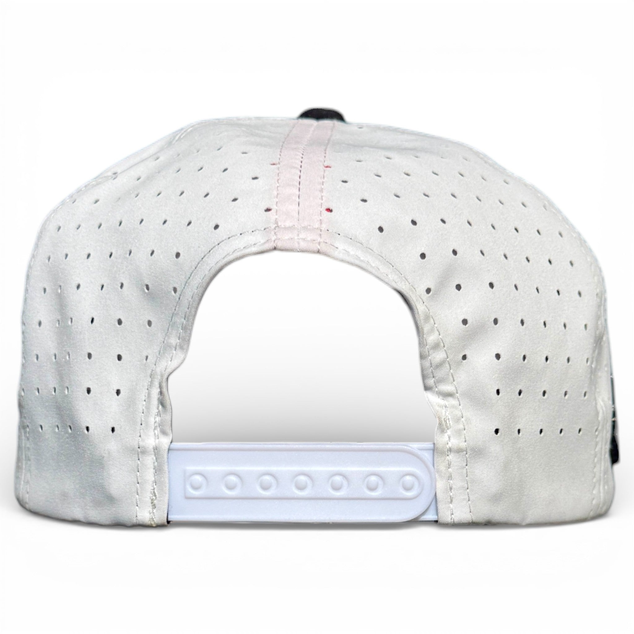 7.1.1Pocket Aces Golf Hat | Snapback Cap | Built-in Magnetic Ball Marker Holder + Marker Included | Adjustable Gray & Black