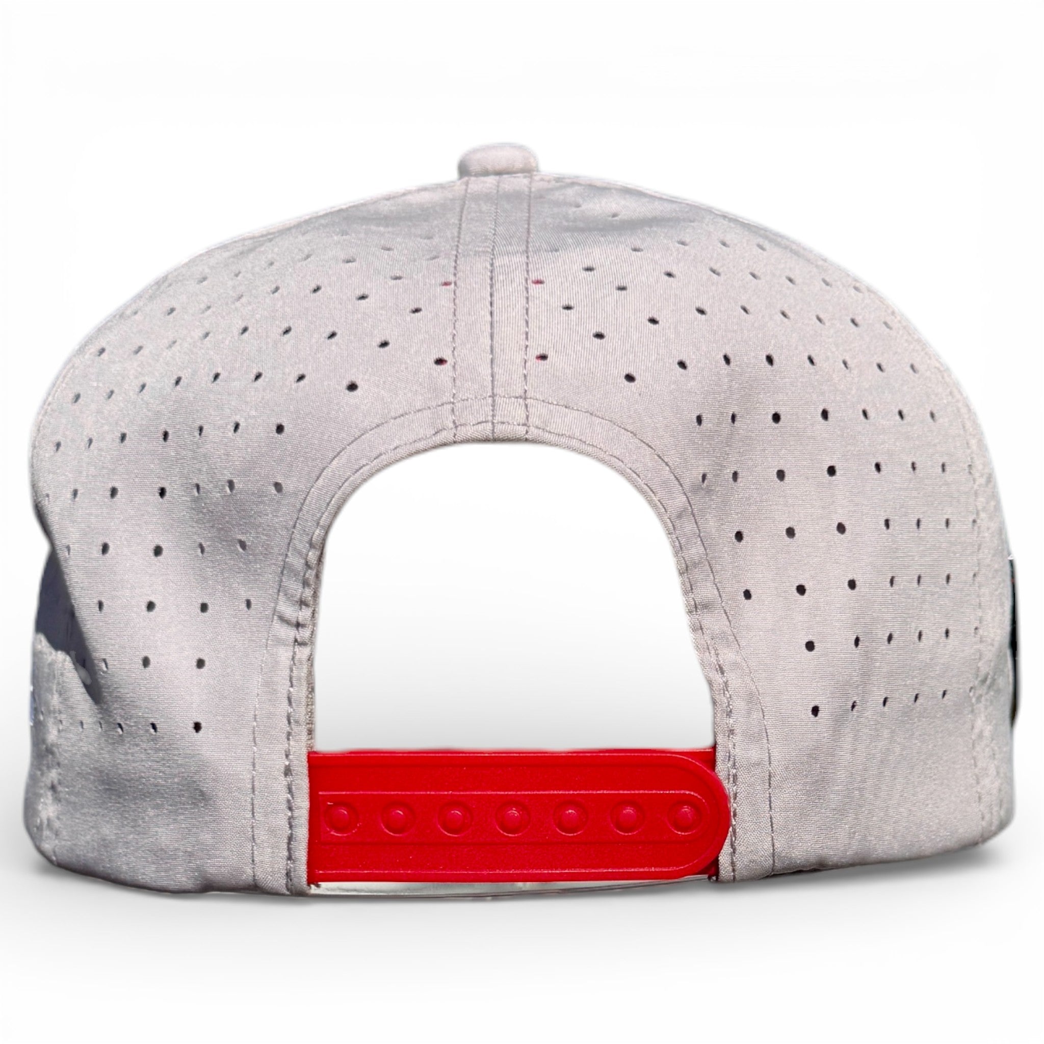 7.1Golf Neon Arrow Sign Golf Hat | Snapback Cap | Built-in Magnetic Ball Marker Holder + Marker Included | Adjustable Light Gray
