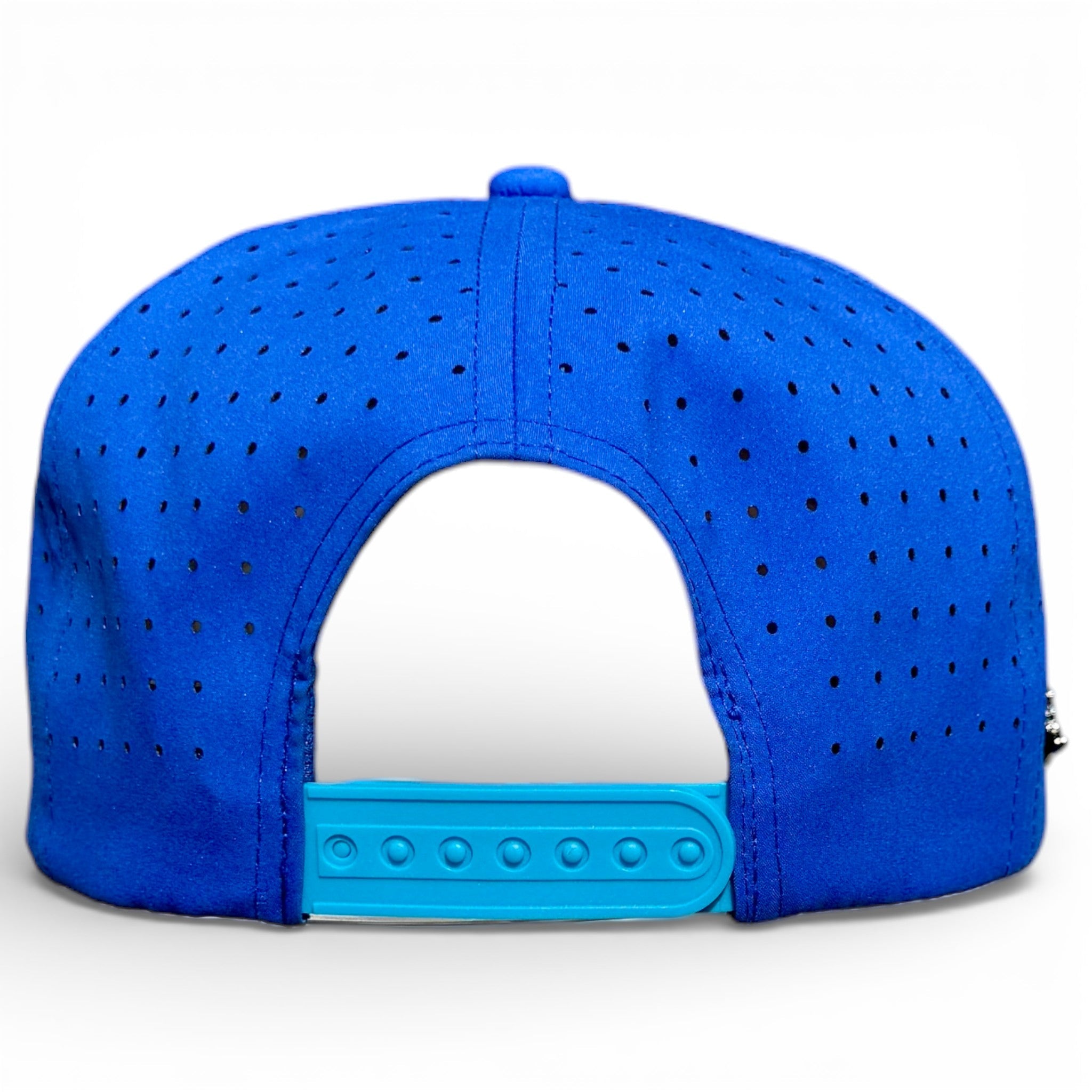 7.1.1Water Ball Golf Hat | Snapback Cap | Built-in Magnetic Ball Marker Holder + Marker Included | Adjustable Blue