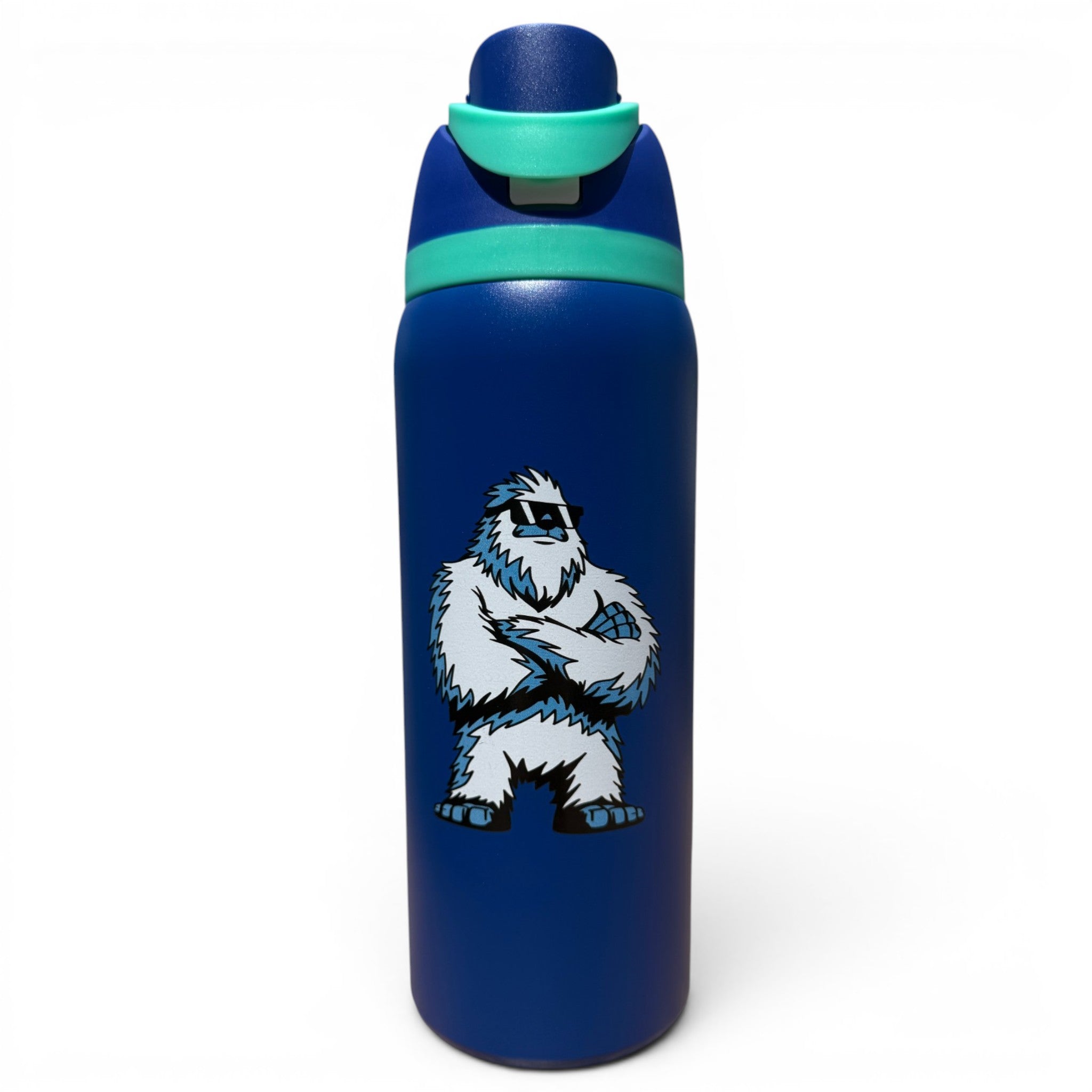 H.Zero Chill Hydration Bottle | 32oz Insulated Stainless Steel | Flip Straw Lid w/ Handle | Yeti