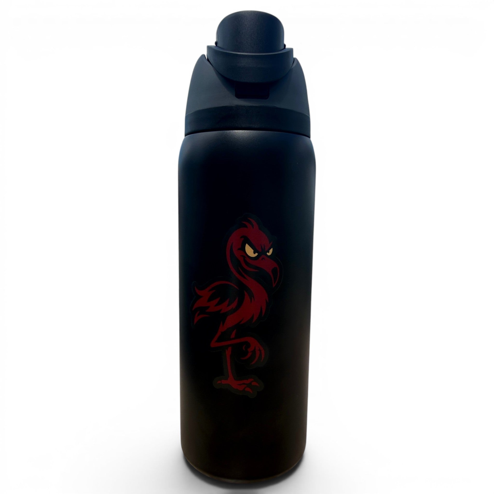 H.Jogie Loe's Hydration Bottle | 32oz Insulated Stainless Steel | Flip Straw Lid w/ Handle