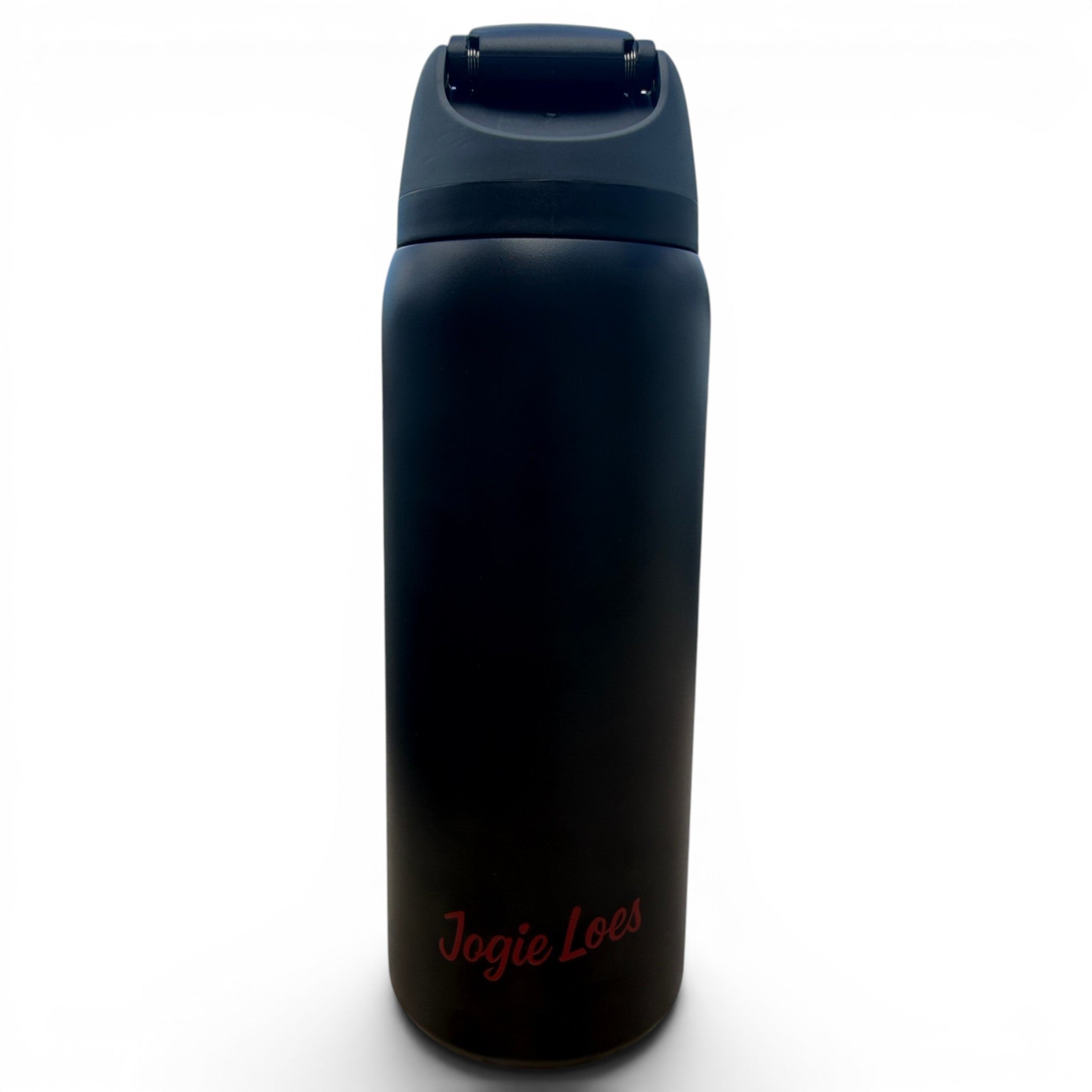 H.Jogie Loe's Hydration Bottle | 32oz Insulated Stainless Steel | Flip Straw Lid w/ Handle