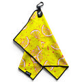 T.Main Squeeze Golf Towel | 24” x 16” Microfiber Towel | Magnetic Clip & Carabiner | Premium Golf Accessory