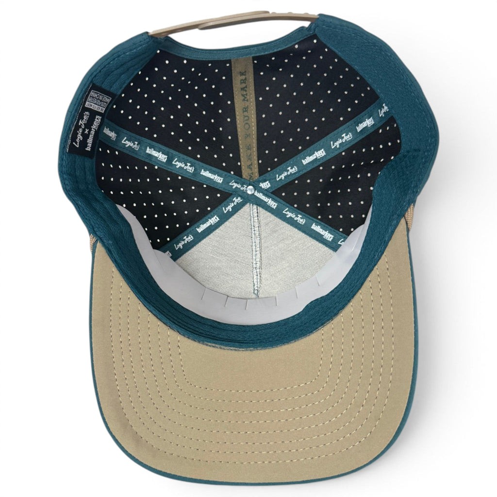 A.Deep Dive Golf Hat | Snapback Cap | Built-in Magnetic Ball Marker Holder + Marker Included | Adjustable Scuba Diver