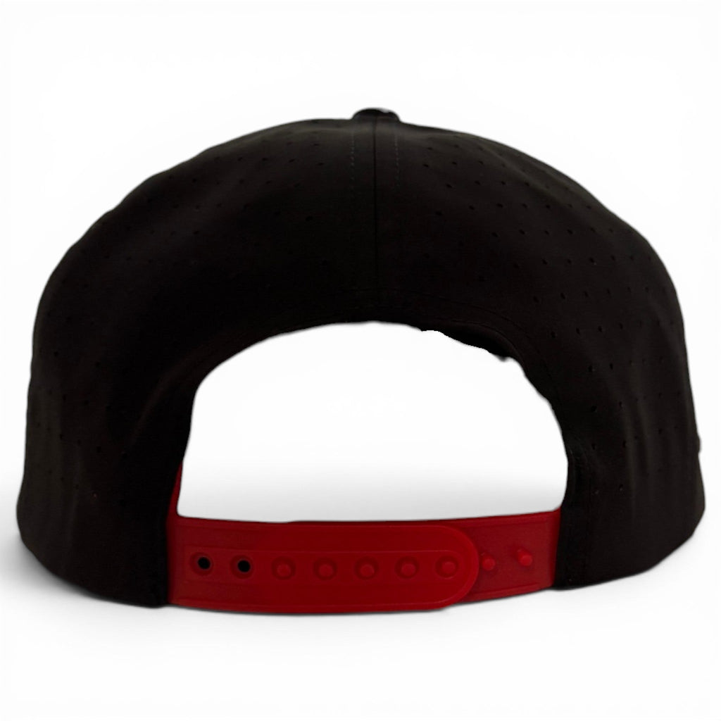 A.Jogie Loe's Flamingo Golf Hat | Snapback Cap | Built-in Magnetic Ball Marker Holder + Marker Included | Adjustable Flamingo