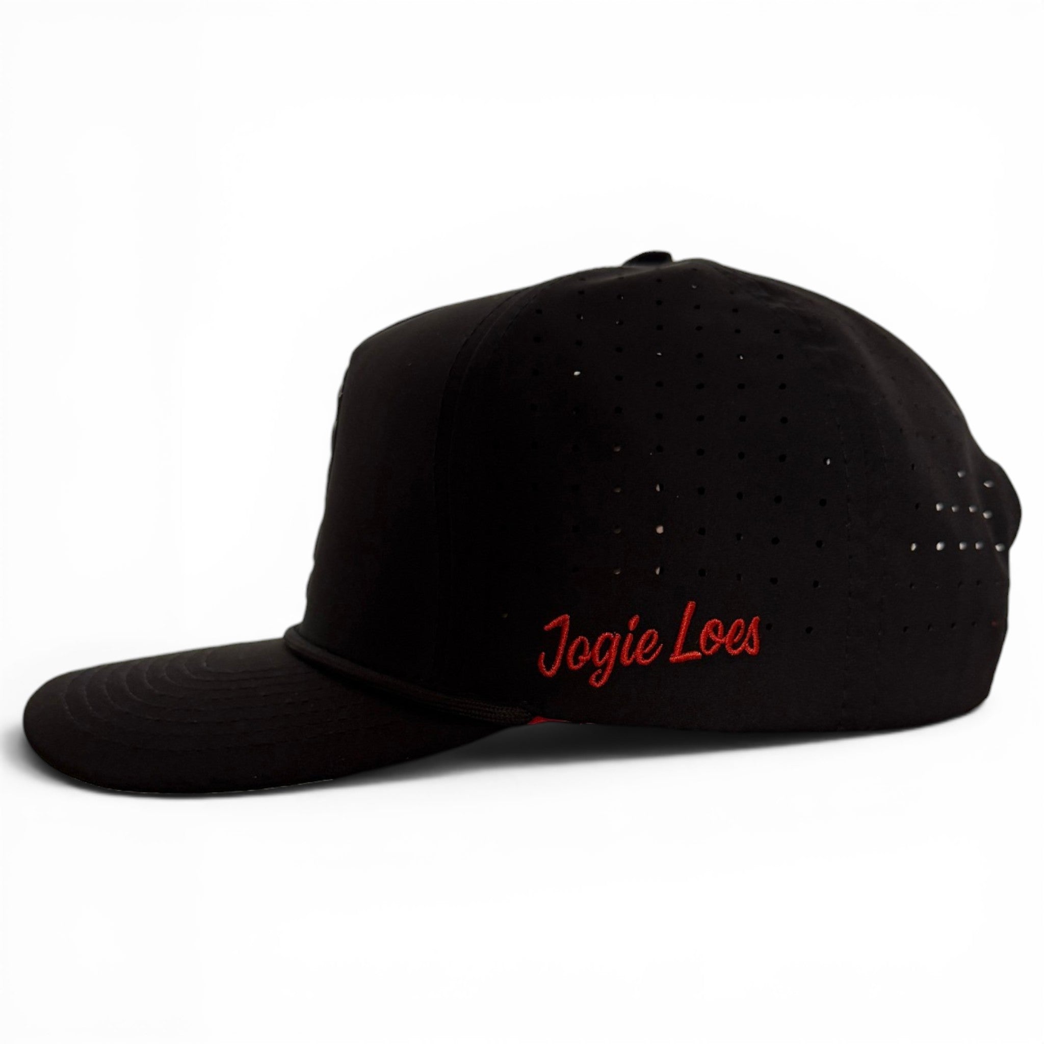 A.Jogie Loe's Flamingo Golf Hat | Snapback Cap | Built-in Magnetic Ball Marker Holder + Marker Included | Adjustable Flamingo