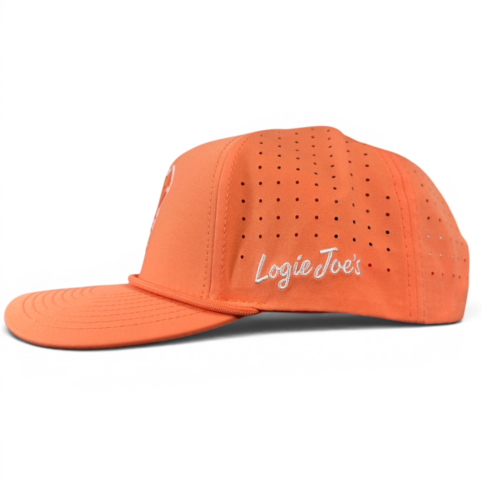 A.Orange Dream Golf Hat | Snapback Cap | Built-in Magnetic Ball Marker Holder + Marker Included | Adjustable