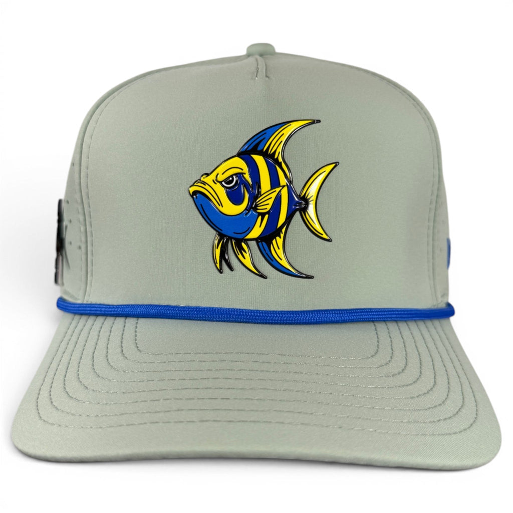 A.Angelfish Golf Hat | Snapback Cap | Built-in Magnetic Ball Marker Holder + Marker Included | Adjustable