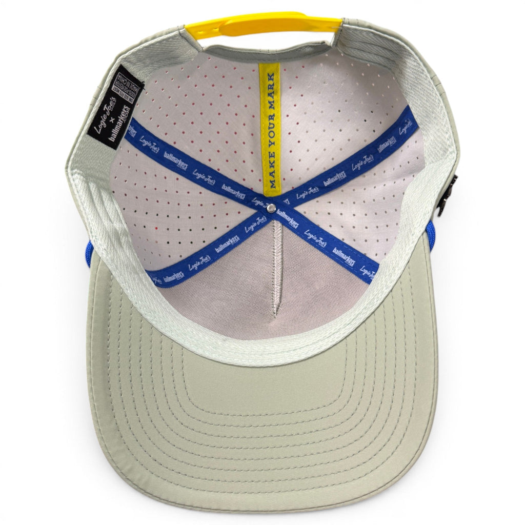 A.Angelfish Golf Hat | Snapback Cap | Built-in Magnetic Ball Marker Holder + Marker Included | Adjustable