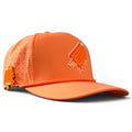 A.Orange Dream Golf Hat | Snapback Cap | Built-in Magnetic Ball Marker Holder + Marker Included | Adjustable