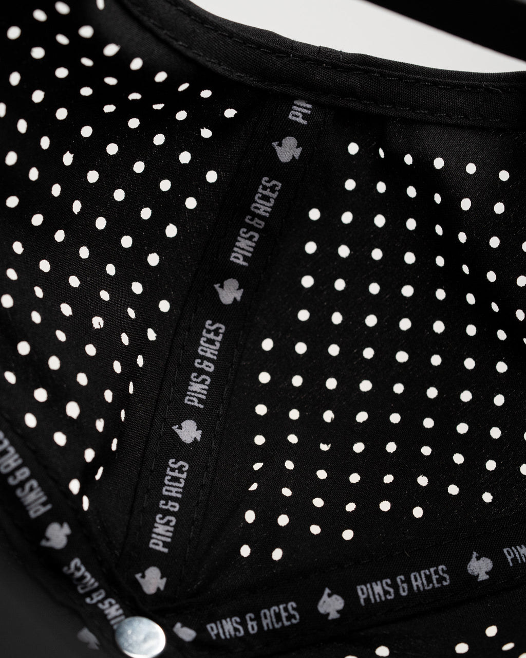 7.1P/AAce/King Black - Perforated Rope Hat
