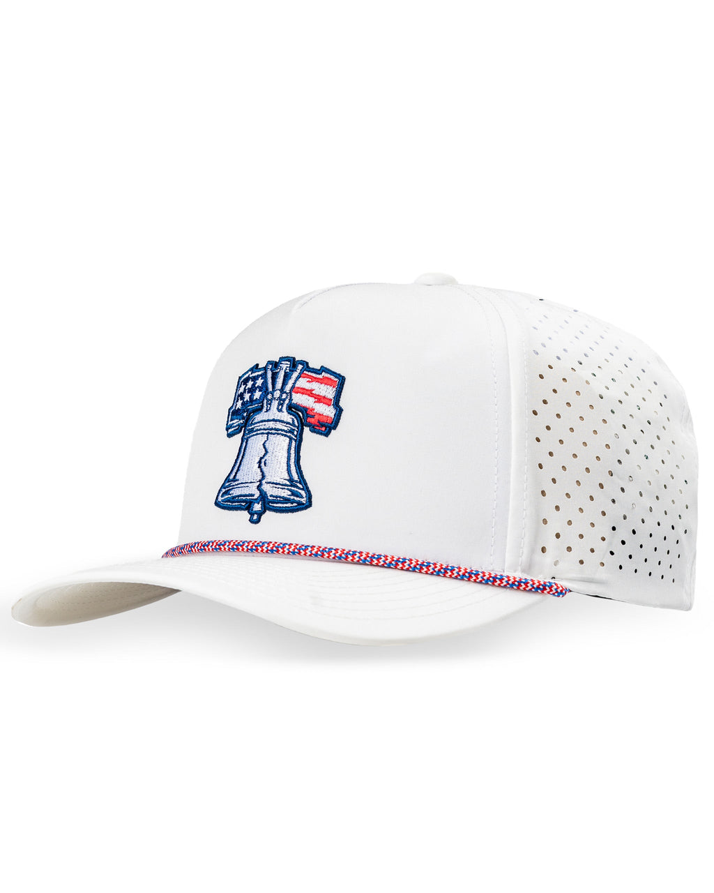 A.Perforated Rope Hat - Liberty Bell