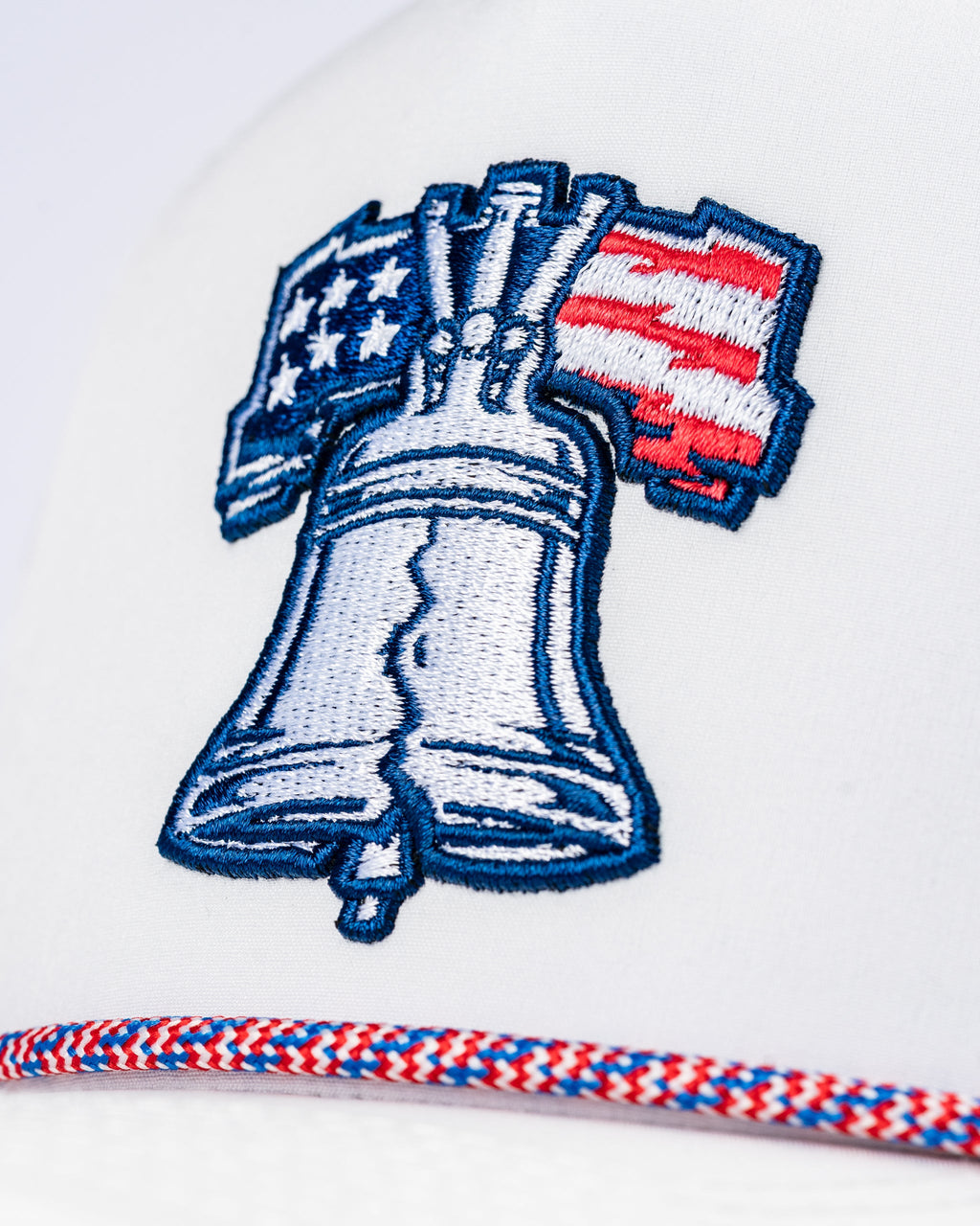 A.Perforated Rope Hat - Liberty Bell