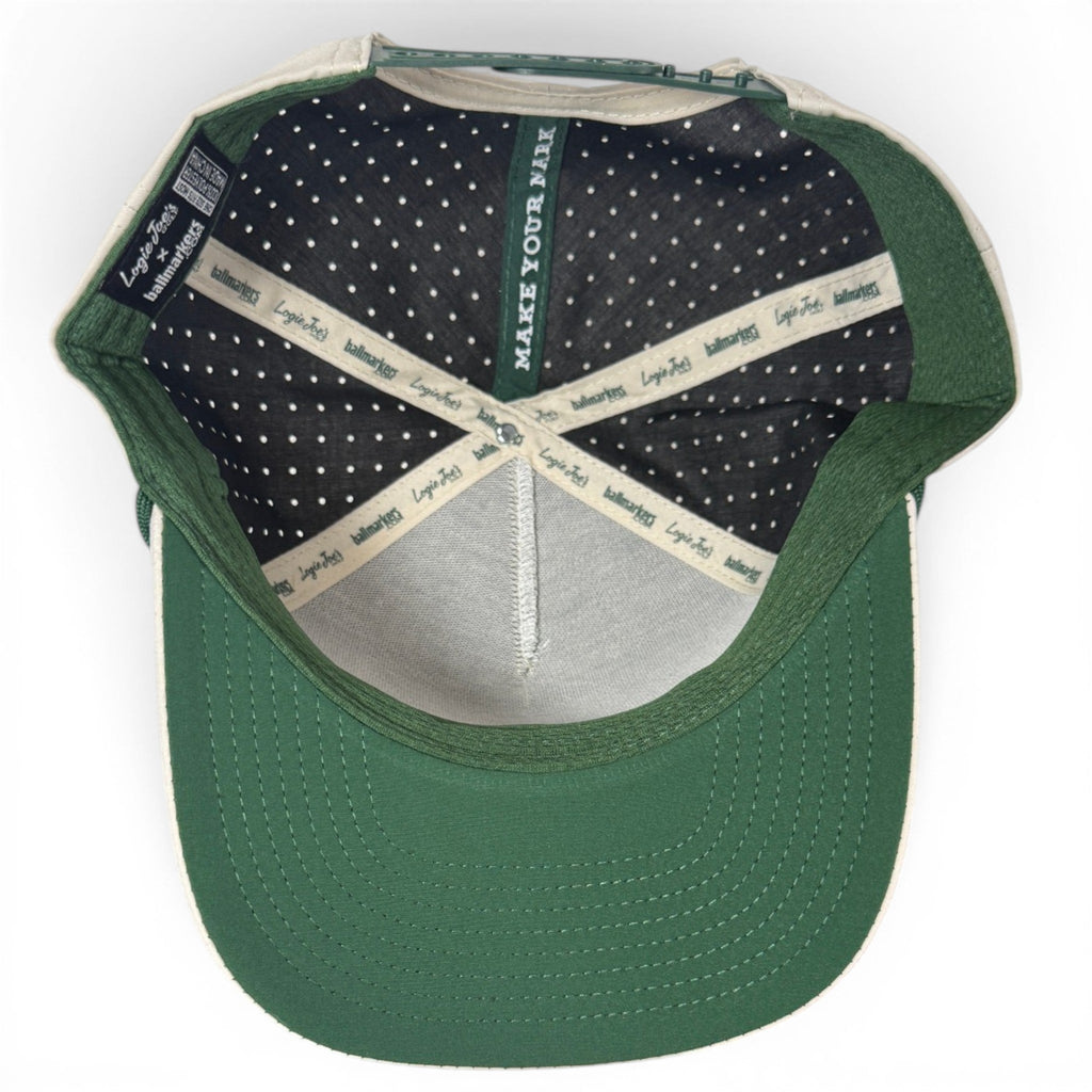 A.Mallard Golf Hat | Snapback Cap | Built-in Magnetic Ball Marker Holder + Marker Included | Adjustable | Duck