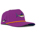 A.Marlin Golf Hat | Snapback Cap | Built-in Magnetic Ball Marker Holder + Marker Included | Adjustable Purple