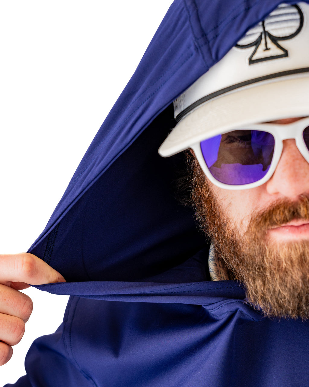 7. Performance Golf Hoodie - Navy