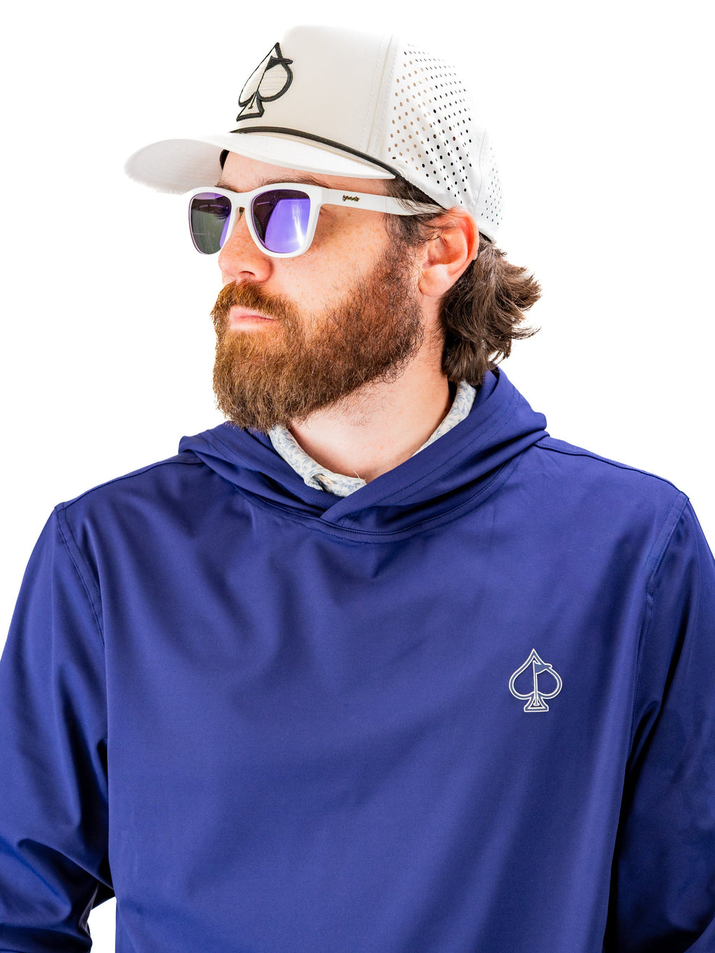 7. Performance Golf Hoodie - Navy