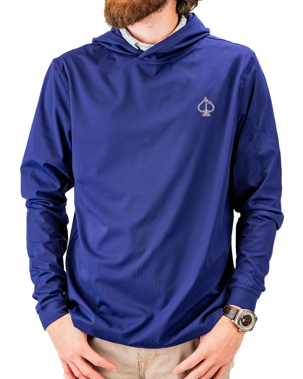7. Performance Golf Hoodie - Navy